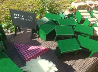 Muebles Sylvanian Families Vintage de los 80'