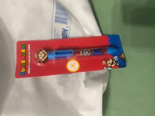 Bolígrafo multicolor Super Mario