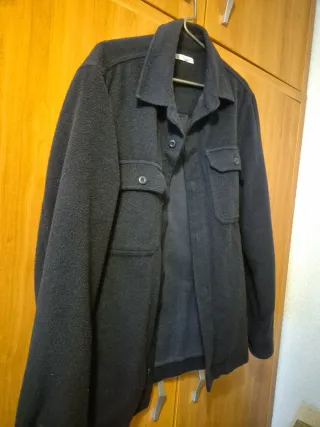 Chaqueta Zara Hombre Azul Marino