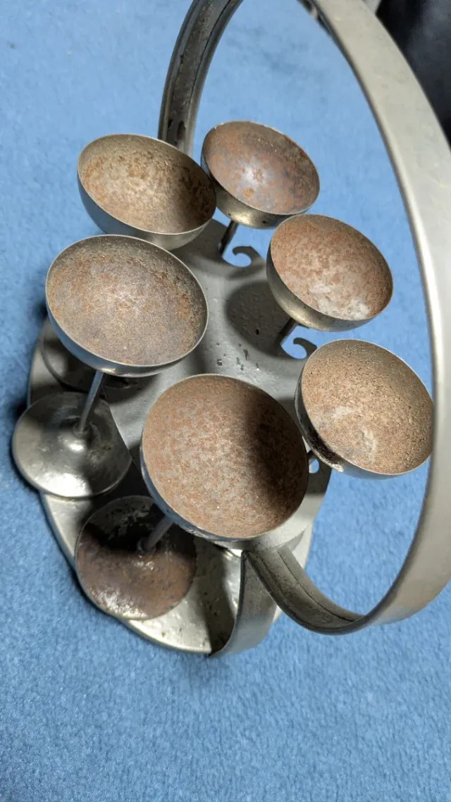 Antiguo juego de 6 copas