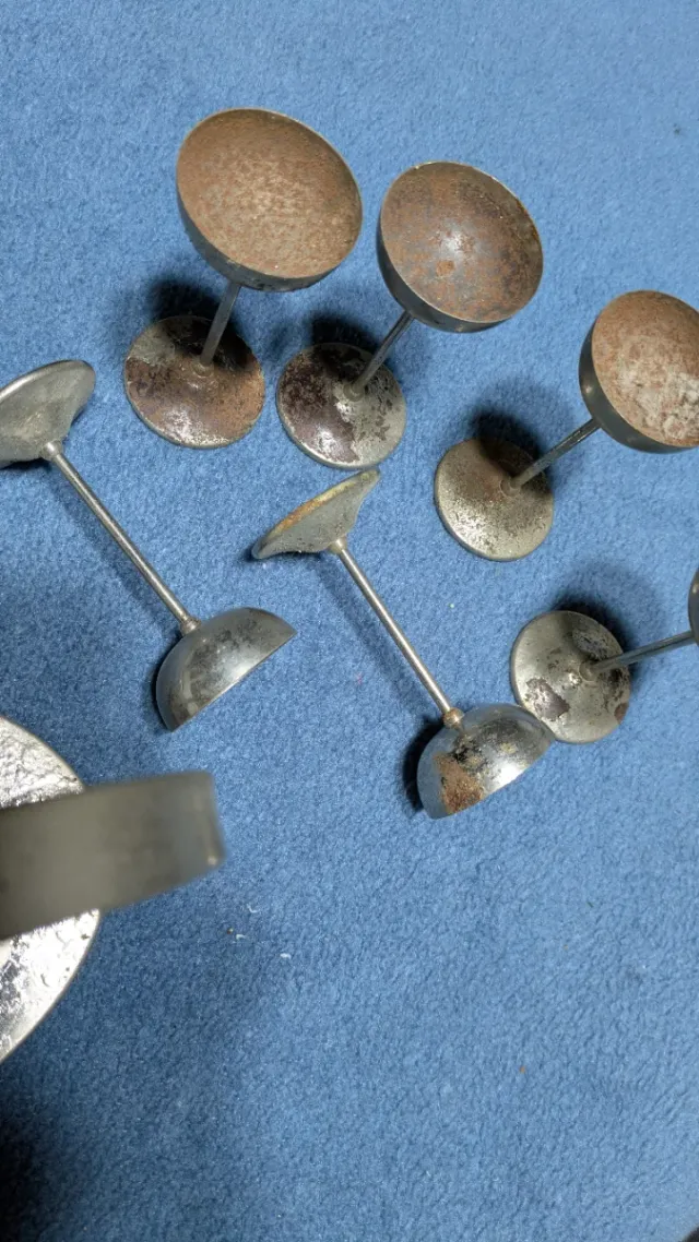 Antiguo juego de 6 copas