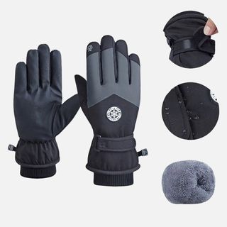 Guantes Nieve Esquí Impermeables Talla L
