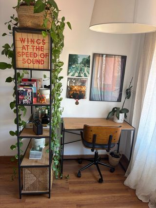 Estantería Industrial Metal y Madera