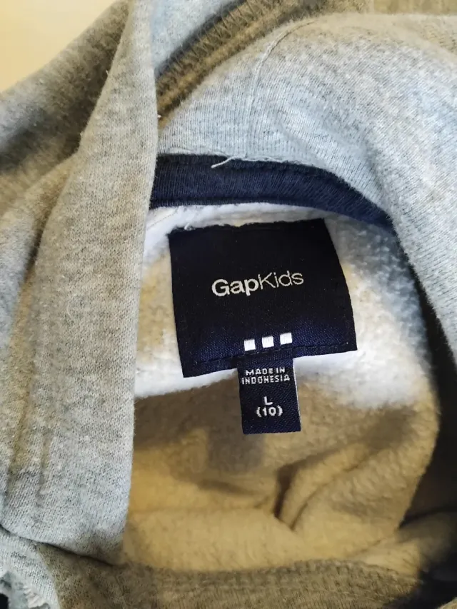 Sudadera GAP niño gris