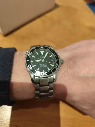 Omega Seamaster 300. Automático. Caja y papeles.