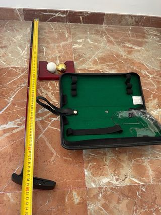 Set minigolf Banco Popular
