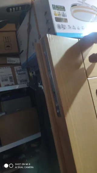 Puerta Roble Acristalada