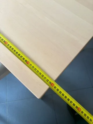 Mesa extensible cocina y 4 sillas madera