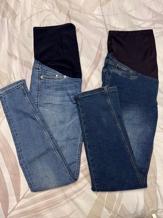 pack vaqueros premamá