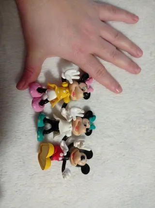 Figuras Mickey y Minnie Disney