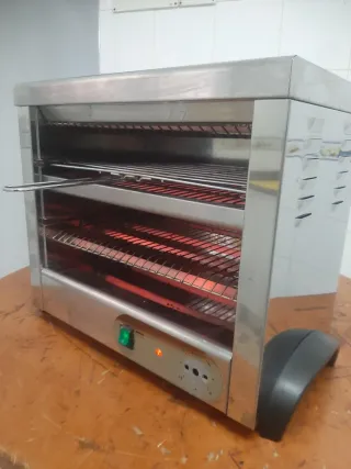 Tostador industrial acero inoxidable