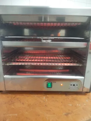 Tostador industrial acero inoxidable