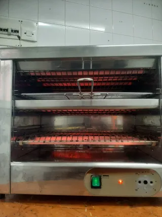 Tostador industrial acero inoxidable