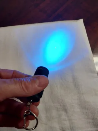 Mini Torcia lampada LED UV USB tattica pesca