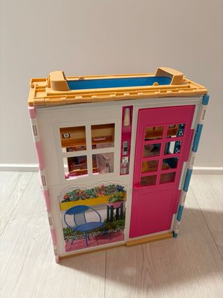 Casa Muñecas Barbie + 4 Mini Barbies