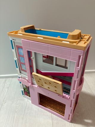 Casa Muñecas Barbie + 4 Mini Barbies