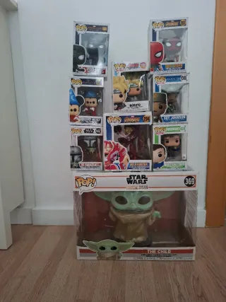Lote Funko Pop Star Wars, Marvel, Naruto