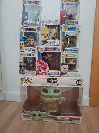 Lote Funko Pop Star Wars, Marvel, Naruto