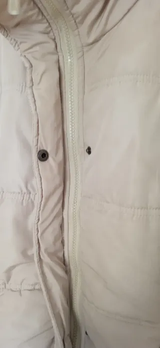 Chaquetón anorak beige