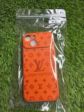 Funda iPhone 15 Louis Vuitton Naranja