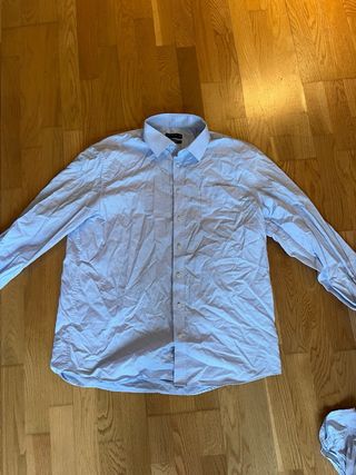 Camisa Attore Hombre XXL Azul/Blanco