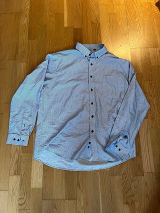 Camisa Attore Hombre XXL Azul/Blanco