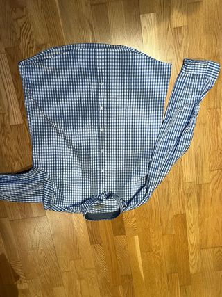 Camisa Attore Hombre XXL Azul/Blanco