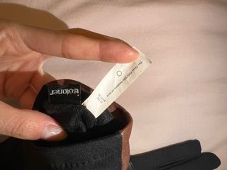 Guantes de cuero marrones y negros