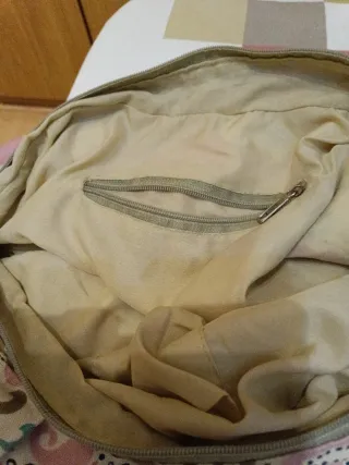 Bolso de tela grande bandolera