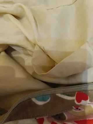 Bolso de tela grande bandolera