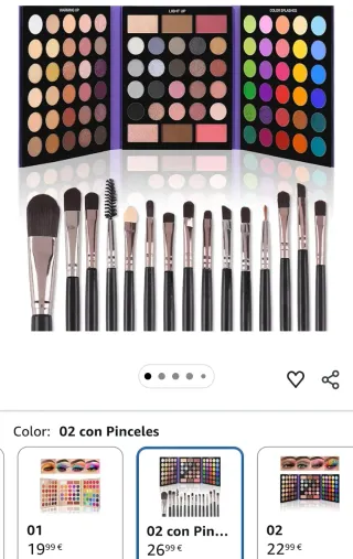 Paleta de sombras UCANBE Pretty All Set 2