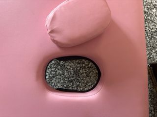 Camilla de masaje rosa