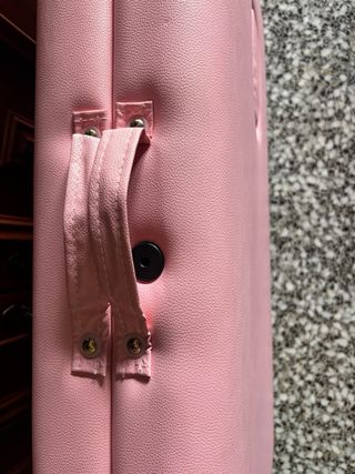 Camilla de masaje rosa