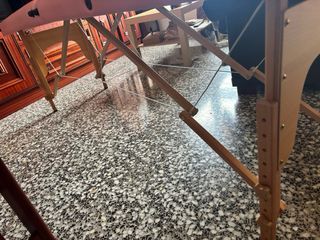 Camilla de masaje rosa