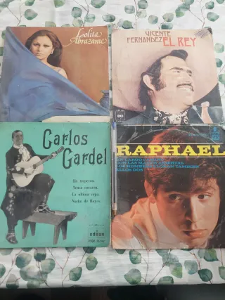 Vinilo Lolita, Vicente Fdez, Gardel, Raphael, etc