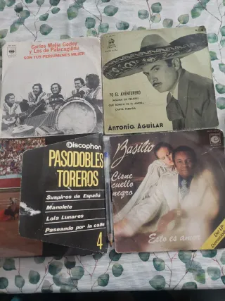 Vinilo Lolita, Vicente Fdez, Gardel, Raphael, etc