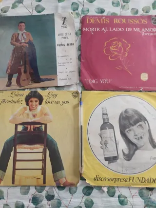 Vinilo Lolita, Vicente Fdez, Gardel, Raphael, etc