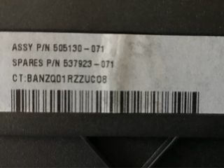 Monitor Compaq CQ1859s Negro y teclado.