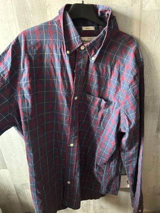 Camisa Abercrombie & Fitch cuadros L(ofertaaaaa)