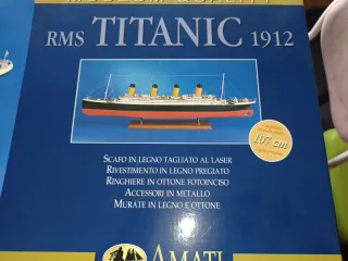Maqueta RMS Titanic 1912 Amati