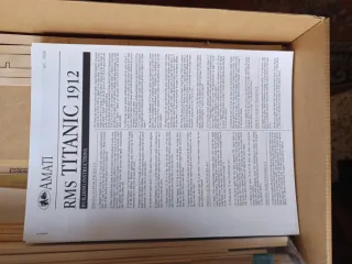 Maqueta RMS Titanic 1912 Amati