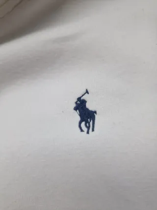 Sudadera Ralph Lauren Blanca