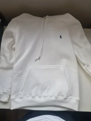 Sudadera Ralph Lauren Blanca