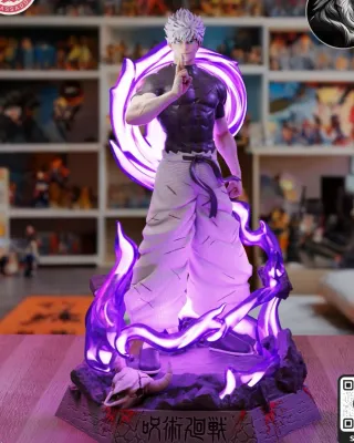 Figura Gojo Satoru Jujutsu Kaisen Yuji sukuna