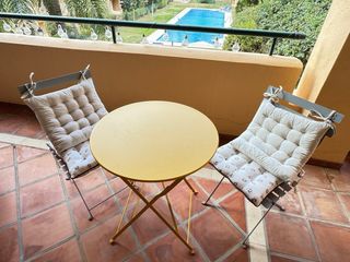 Mesa y 2 Sillas Terraza Maison du Monde