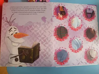 Libro-figuras Frozen