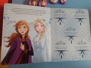 Libro-figuras Frozen