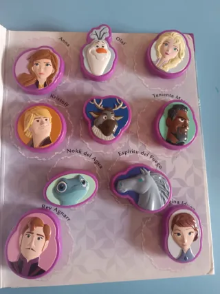 Libro-figuras Frozen