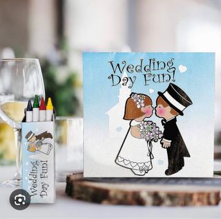 Lote 12 Libros Actividades Niños Boda