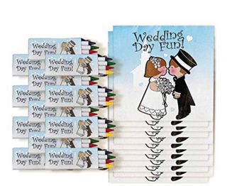 Lote 12 Libros Actividades Niños Boda